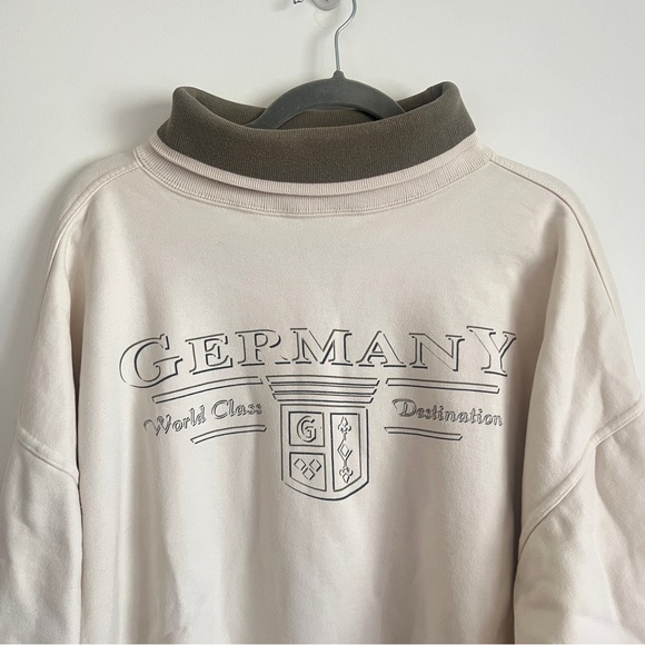 Vintage Y2K Germany Graphic Crewneck Sweatshirt Gear For Sports XXL Oversized - Picture 2 of 11